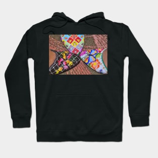 Colourful Peranakan Beaded Slipper Hoodie